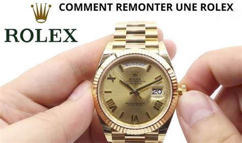 remonter une rolex automatique|L’entretien de votre Rolex .